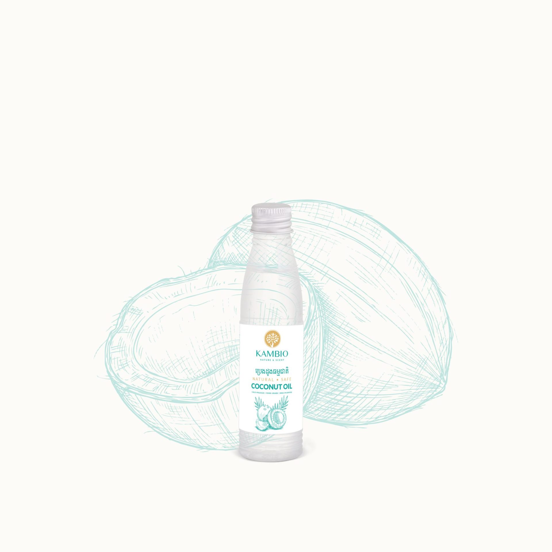Extra virgin coconut oil 50ml kambio nature