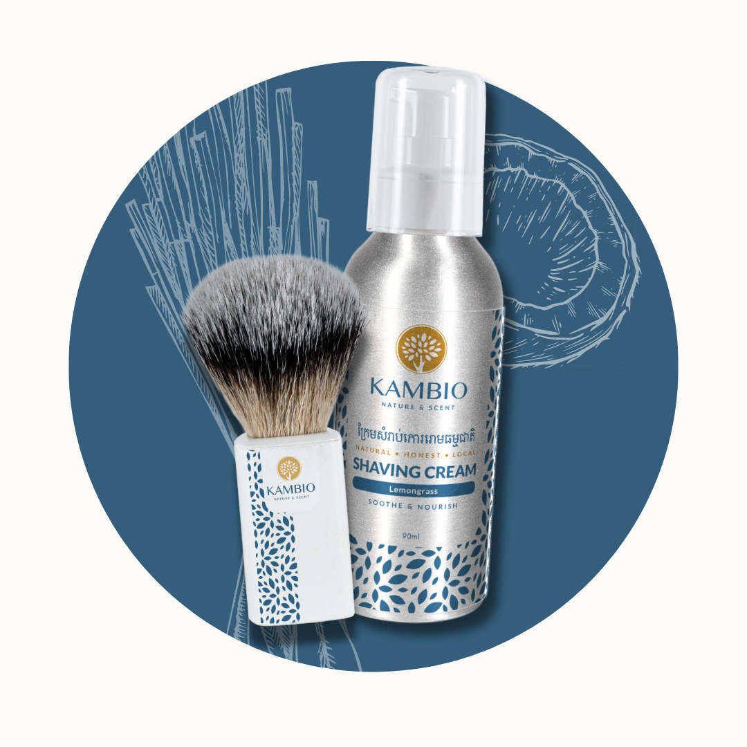SHAVING SET_KAMBIO NATURE